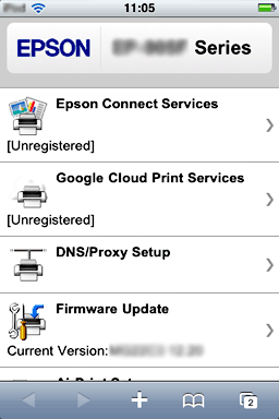 Epson 5040уб Firmware Update